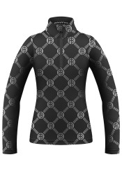 Dětský rolák Poivre Blanc W24-1940-Jrgl Base Layer Shirt Monogram Black