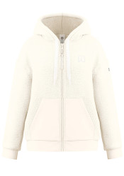 Dámská mikina Poivre Blanc W24-5401-Wo Sherpa Hoody Jacke Natural White