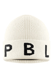 Dětská čepice Poivre Blanc W24-6180-Bbgl Knit Beanie White