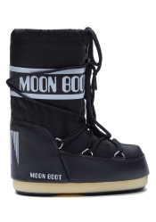 Dětské boty Moon Boot Icon Nylon-JR-N001 Black