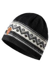Dale of Norway Vail Hat F Black White Grey Sand