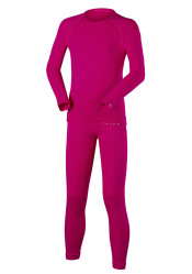 Dziecięcy zestaw bielizny termoaktywnej Falke MW Kids Set Tight – Berry (kod: 31909-8284)