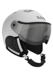 Kask SHE00060-Photomr-286 White/Silver Chrome Visor
