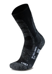 UYN Woman Ski Cross Country One Bio Socks Black/Anthracite B014