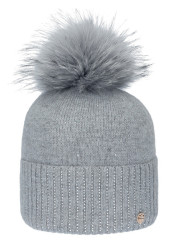 Granadilla Danton Fur, Beanie 004 Pearl Grey