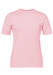 Goldbergh Isla Short Sleeve Top Salmon Rose