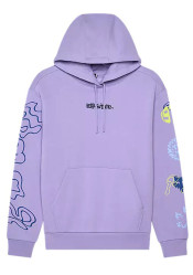 Fox W Hello Future Fleece Po Lilac