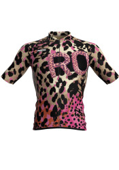 Koszulka rowerowa Rosti Pink Jungle Lady