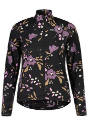 Maloja Bunda SeisM. Jacket Printed deep black brushflower