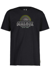 Maloja Tričko KaarlM. deep black