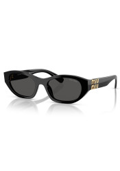 Okulary przeciwsłoneczne Miu Miu 0MU A03S 16K08Z53 – Black / Dark Grey