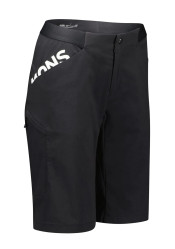 Damskie szorty rowerowe Mons Royale Diversion Merino Trail Shorts Wmns Black