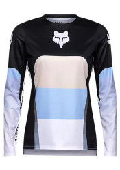Fox W Ranger Ls Jersey Grid Black