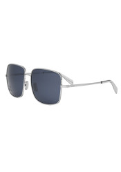 Okulary przeciwsłoneczne Celine Rhinestone Triomphe Silver CL40284U5916V