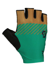 Rękawiczki rowerowe Scott Glove RC Team SF Bread Brown/Amazon Green