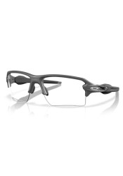 Okulary przeciwsłoneczne Oakley Flak 2.0 XL 9488-0763 – Steel / Clear Photochromic 50% IRD