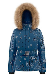Poivre Blanc Joana-Jrgl/P Kurtka narciarska Paisley Blue