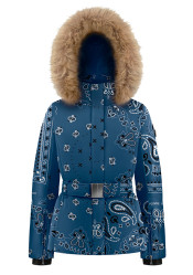 Poivre Blanc Joana-Jrgl/P Ski Jkt Paisley Blue