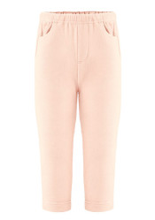Poivre Blanc Roby-Bbux Micro Fleece Pants Baby Pink