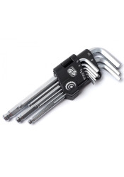 Zestaw kluczy imbusowych Author CC Inbus 1,5–10 mm – srebrny