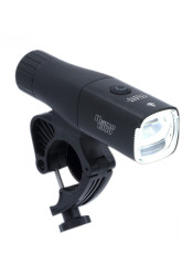 Przednie światło Author VISION 1300 lm USB Alloy – czarne