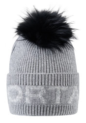 Damska czapka Sportalm CH m.P. 950122 Grey Melange Dark (58)
