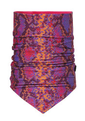 Damski komin Goldbergh Cobra Neckwarmer Snake Pink