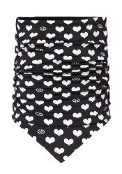 Damski komin Goldbergh Cupid Neckwarmer Cuori Black