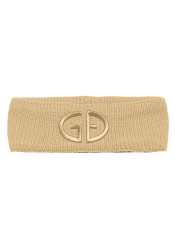Damska opaska Goldbergh Warmth Headband Caramello