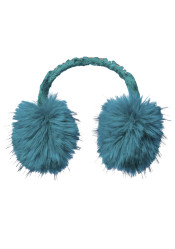 Damskie nauszniki Goldbergh Fluffy Earwarmers Turchese