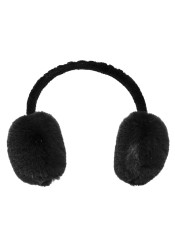 Damskie nauszniki Goldbergh Fluffy Earwarmers Black