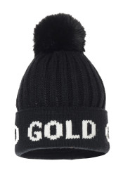 Damska czapka Goldbergh Hodd Beanie Black/White