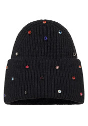 Damska czapka Goldbergh Dream Beanie Black/Multicolor
