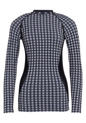 Damska koszulka Goldbergh Starlet Baselayer Long Sleeve Black/White