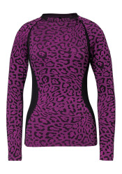 Damska koszulka Goldbergh Feline Baselayer Long Sleeve Jaguar Carnivale
