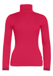 Damski golf Goldbergh Mira Long Sleeve Knit Sweater Italian Rose