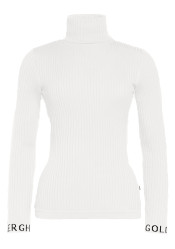 Damski golf Goldbergh Mira Long Sleeve Knit Sweater Cream