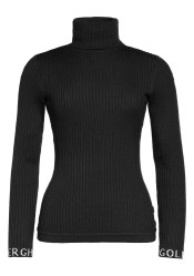 Damski golf Goldbergh Mira Long Sleeve Knit Sweater Black
