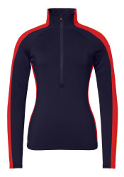 Damska koszulka Goldbergh Fuoco Ski Pully French Blue