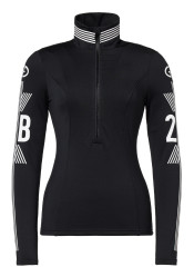 Damska koszulka Goldbergh Corsa Ski Pully Black