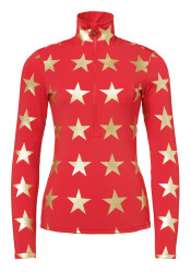 Damska koszulka Goldbergh Lunaria Ski Pully Flame