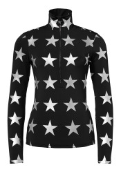 Damska koszulka Goldbergh Lunaria Ski Pully Black/Silver