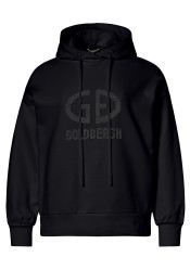 Damska bluza z kapturem Goldbergh Giorgia Hooded Sweater Black