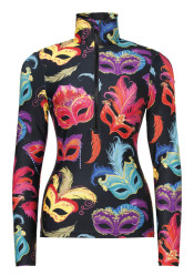 Damska koszulka Goldbergh Maschera Ski Pully Maschera Black