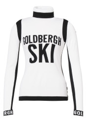 Damski sweter Goldbergh Noemi Long Sleeve Knit Sweater White