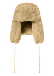 Damska zimowa kurtka Goldbergh Cher Fluffy Aviator Hat Caramello