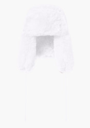 Damska zimowa kurtka Goldbergh Cher Fluffy Aviator Hat White