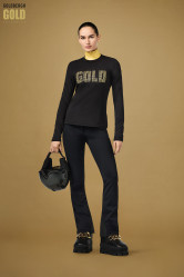 Damska koszulka Goldbergh Aurea Long Sleeve Tee Black