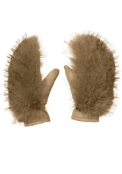 Rękawice damskie Goldbergh Hill Mittens Caramello