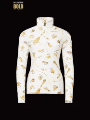 Damska koszulka Goldbergh Farfalle Ski Pully La Pasta Dorata Cream